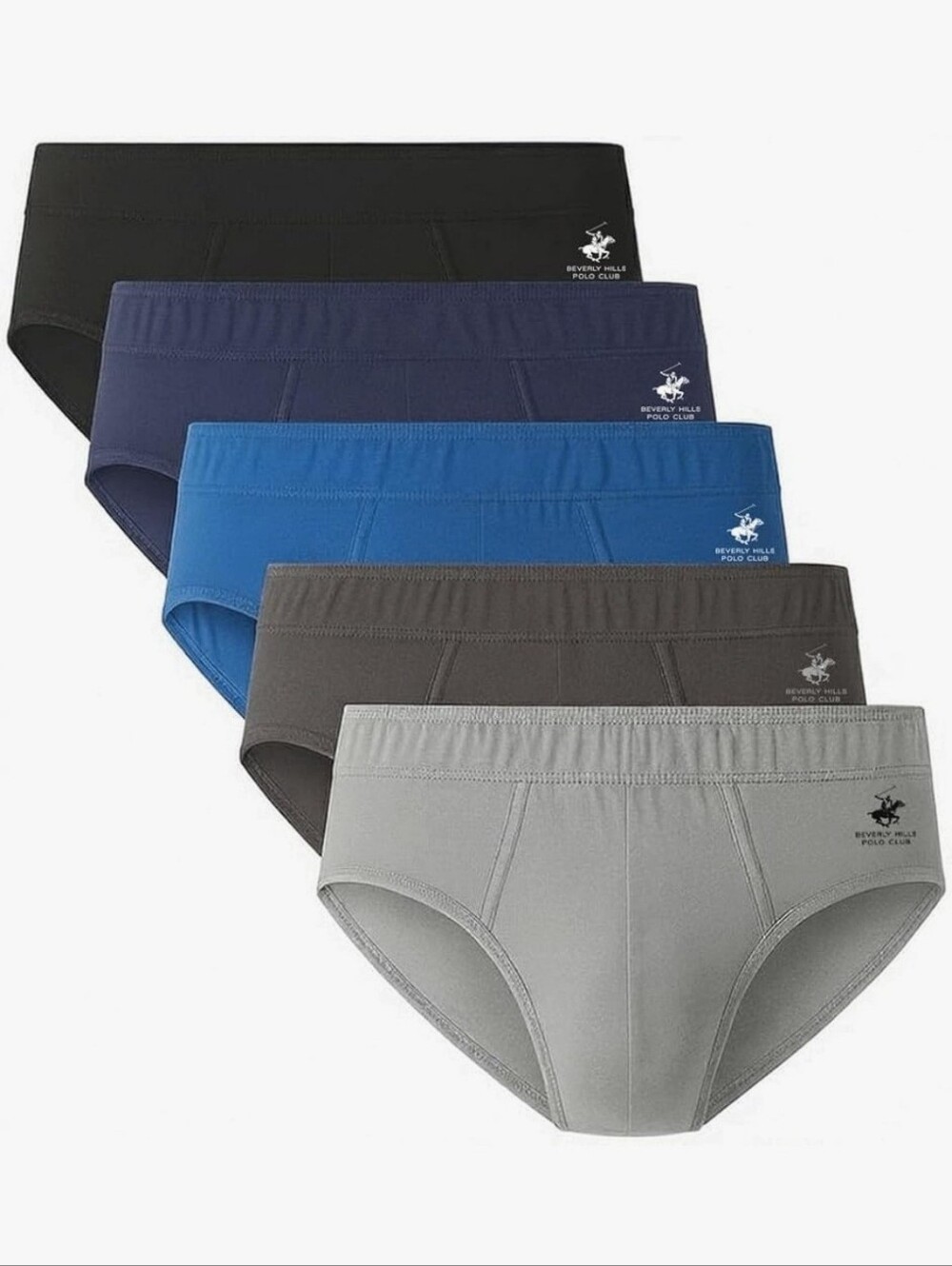 Beverly Hills Polo Club 5 Pack Low Rise Brief